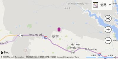 胡德堡机场